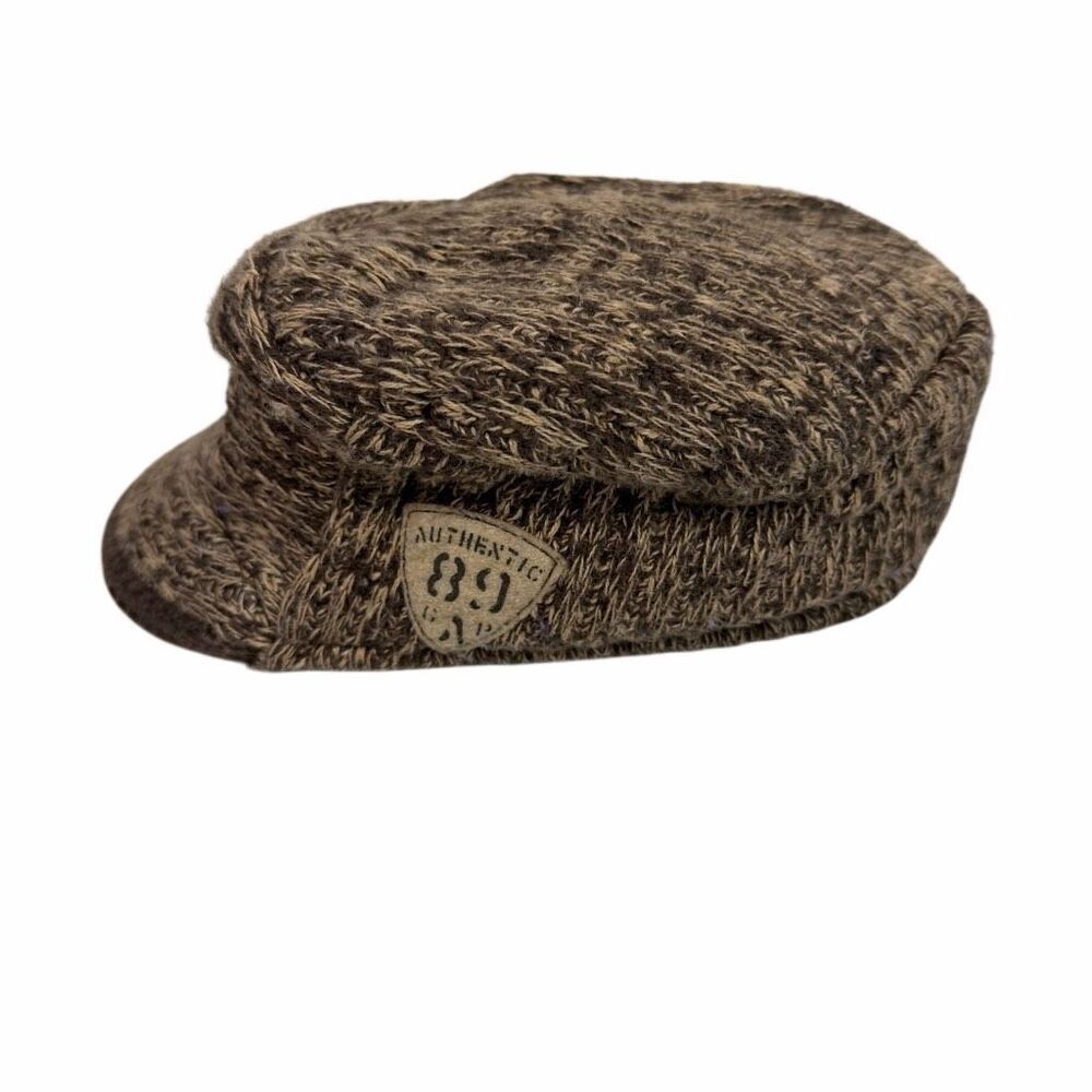 Baby Gap Brown Knit Baseball style hat M/L
